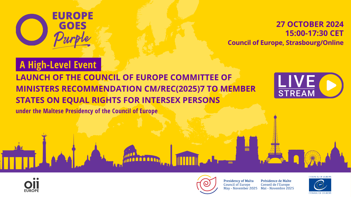 Intersex High level event – 27 Oct 2025